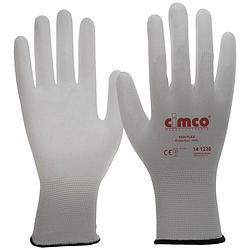 Foto van Cimco esd flex grau 141219 nylon antistatische handschoenen maat (handschoen): 9, l 1 paar