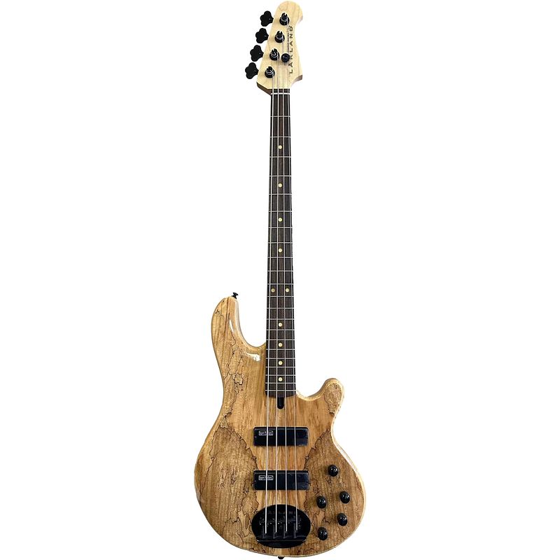 Foto van Lakland skyline 44-01 deluxe spalted maple top elektrische basgitaar