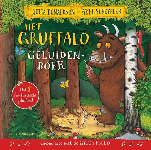 Foto van Gruffalo geluidenboek - julia donaldson - hardcover (9789047715719)