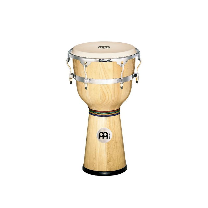 Foto van Meinl djw3nt floatune 12 inch djembe naturel