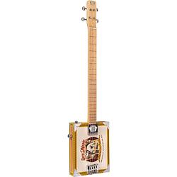 Foto van Lace cigar box guitar pero pup 4-string 4-snarige elektrische gitaar