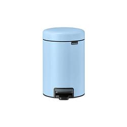 Foto van Brabantia newicon pedaalemmer 3 liter met kunststof binnenemmer - dreamy blue