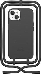 Foto van Change case apple iphone 14 plus back cover met koord zwart