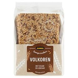 Foto van Jumbo stevige crackers volkoren 200g