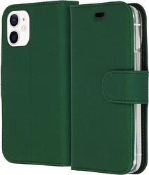 Foto van Accezz wallet softcase bookcase iphone 12 mini telefoonhoesje groen