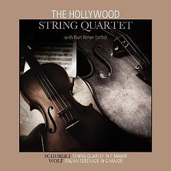 Foto van Schubert: string quartet/wolf: italian serenade - lp (8719039003242)