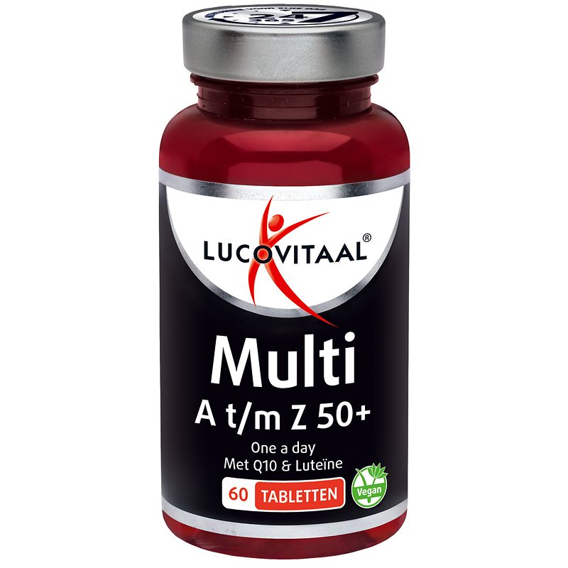 Foto van Lucovitaal multi a t/m z 50+ tabletten