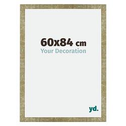 Foto van Fotolijst 60x84cm goud antiek mdf mura