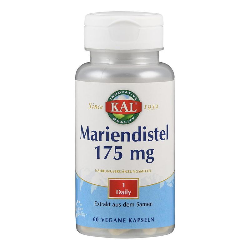 Foto van Kal mariadistel 175mg capsules