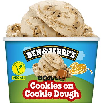 Foto van B&j'ss nondairy cookies on cookie dough, 100ml aanbieding bij jumbo | 2e halve prijs