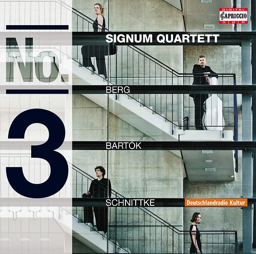 Foto van Berg, bartok, schnittke: string qua - cd (0845221051635)