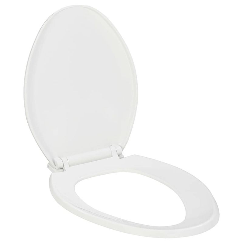 Foto van Vidaxl toiletbril soft-close met quick-release ontwerp wit