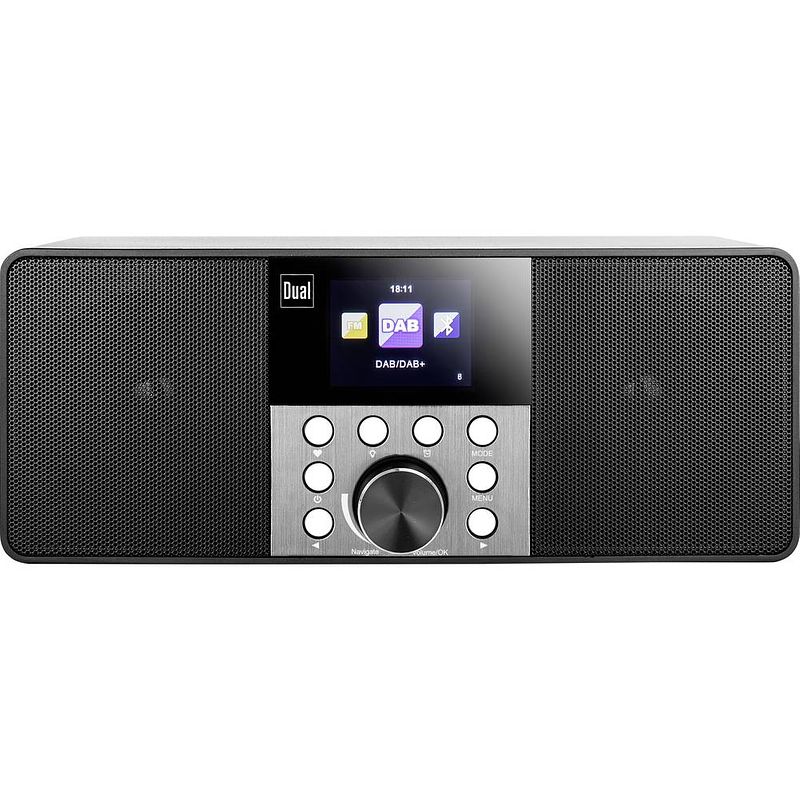 Foto van Dual cr 400 tafelradio met internetradio internet, dab+, vhf (fm) aux, bluetooth, dab+, internetradio, fm, usb, wifi incl. afstandsbediening, spotify,