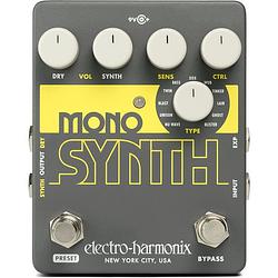 Foto van Electro harmonix mono synth guitar synthesizer effectpedaal