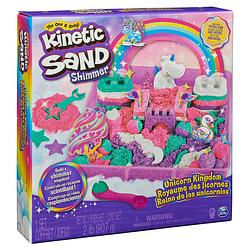 Foto van Kinetic sand unicorn kingdom speelset