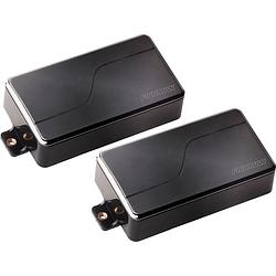 Foto van Fishman prf-m36-sk2 fluence modern humbucker set 6-string black nickel actieve elementenset met 3 voicings