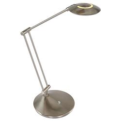 Foto van Moderne tafellamp - steinhauer - kunststof - modern - led - l: 15cm - voor binnen - woonkamer - eetkamer - zilver