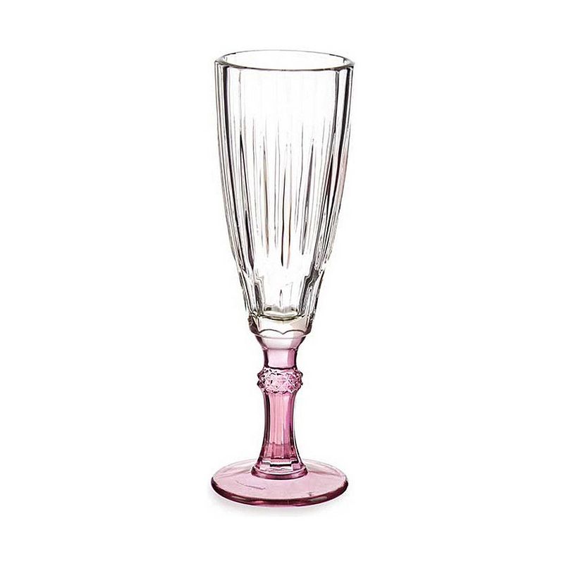 Foto van Champagneglas exotic kristal roze 170 ml