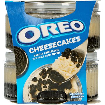 Foto van Oreo cheesecakes toetje 2 x 80g bij jumbo