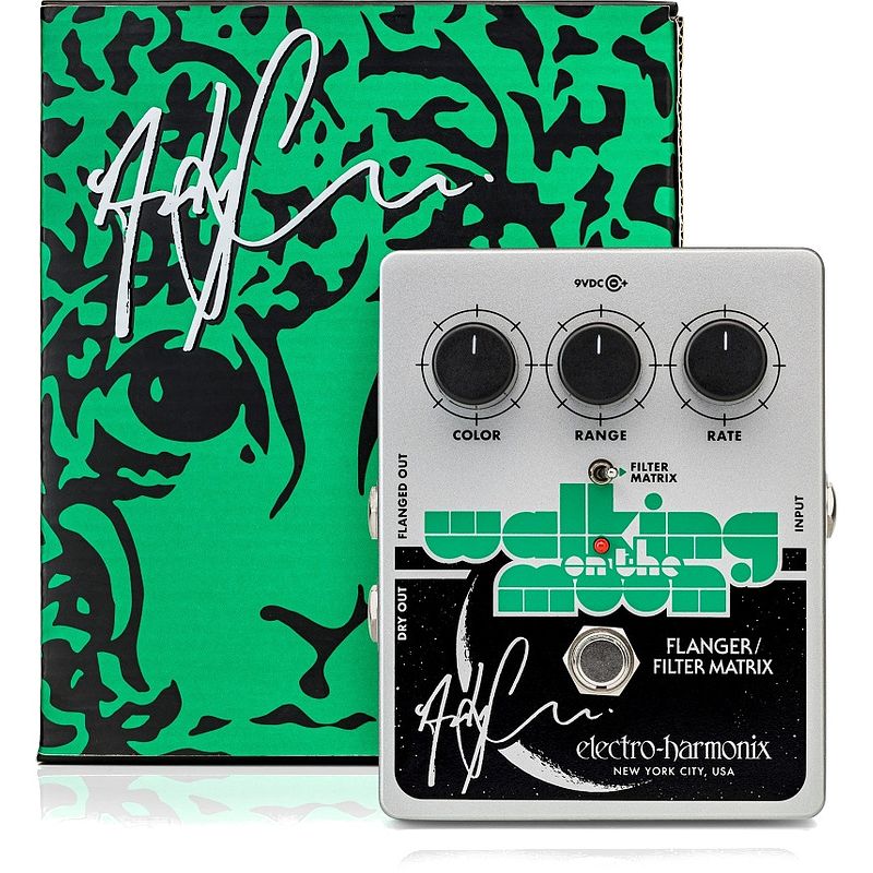 Foto van Electro harmonix andy summers walking on the moon analog flanger / filter matrix effectpedaal