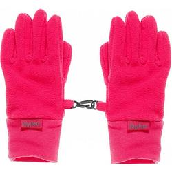 Foto van Handschoenen junior fleece roze maat 3