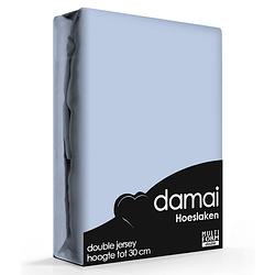 Foto van Damai multiform double jersey hoeslaken lavendel-180 x 220 cm xl