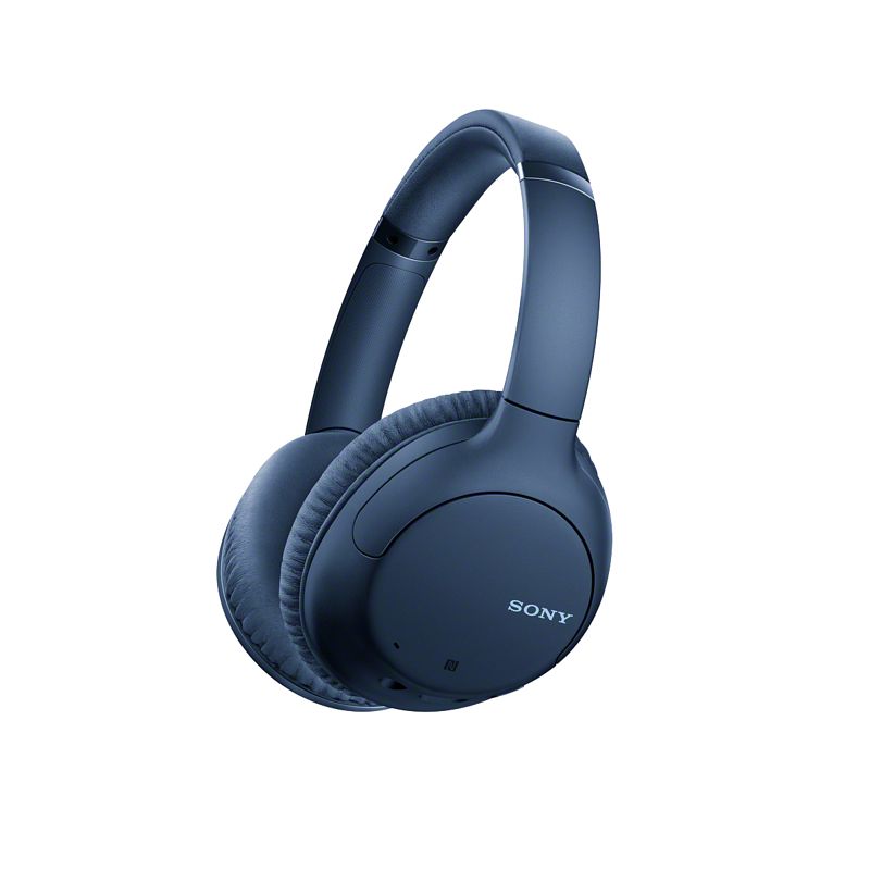 Foto van Sony draadloze koptelefoon whch710n noise cancelling (blauw)