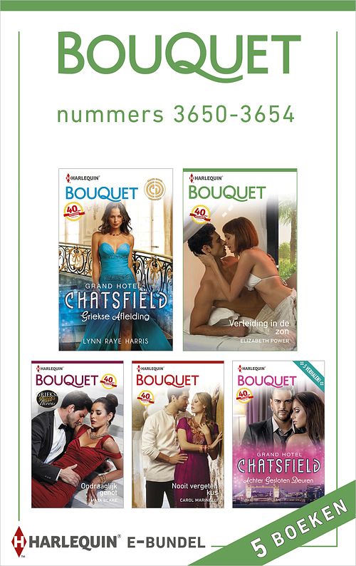 Foto van Bouquet e-bundel nummers 3650-3654 (5-in-1) - carole marinelli - ebook (9789402514209)