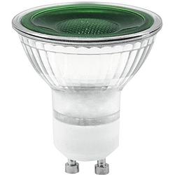 Foto van Omnilux gu-10 230v led smd 7w par-16 lamp groen