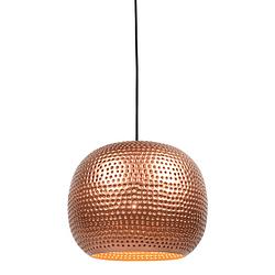 Foto van Urban interiors - spike 27cm hanglamp - koper