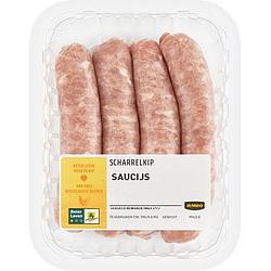 Foto van Jumbo scharrelkip saucijs 320g