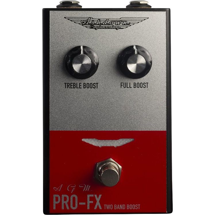 Foto van Ashdown pro-fx two-band boost basgitaar effectpedaal