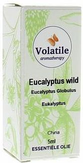 Foto van Volatile eucalyptus wild (eucalyptus globulus) 5ml