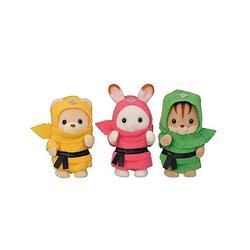 Foto van Sylvanian families baby trio ( ninja) - 5616