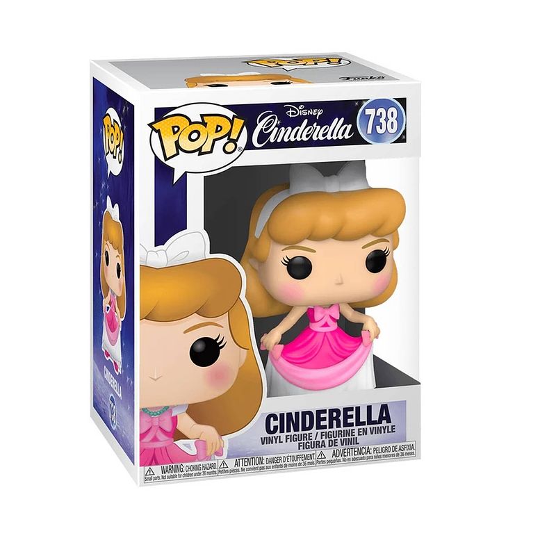 Foto van Pop disney: cinderella - assepoester - funko pop #738