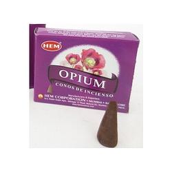 Foto van 10 kegeltjes opium wierook - wierookstokjes