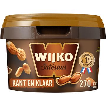 Foto van Wijko satesaus kant en klaar 270g bij jumbo