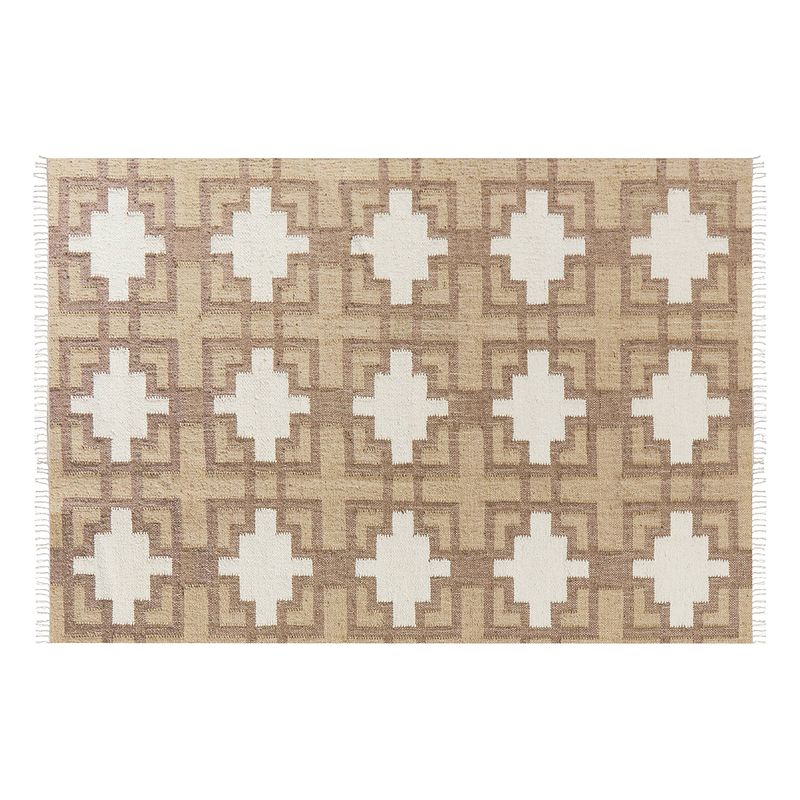 Foto van Beliani konurtay - gevlochten-beige-jute