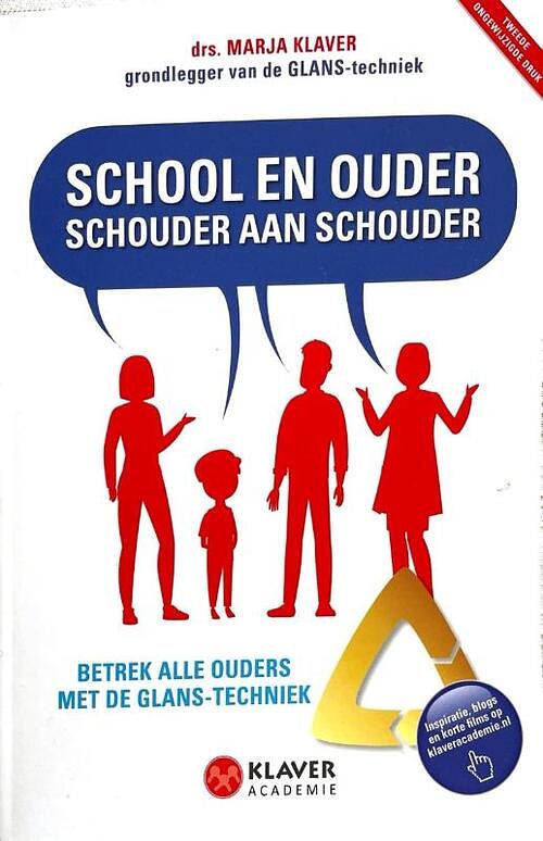 Foto van School en ouder schouder aan schouder - marja klaver - paperback (9789082041620)