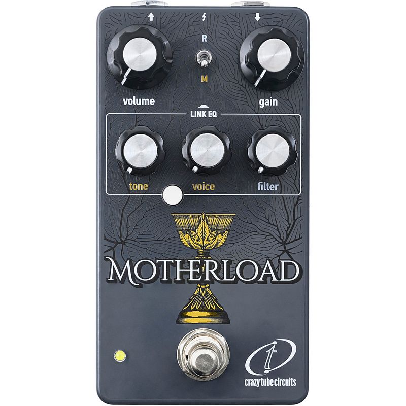 Foto van Crazy tube circuits motherload fuzz distortion effectpedaal