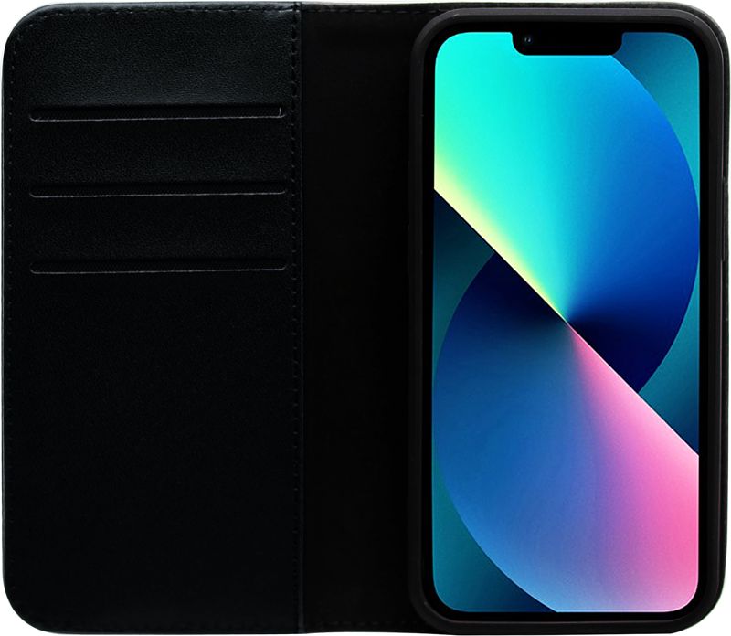 Foto van Bluebuilt apple iphone 14 plus 2-in-1 case leer zwart