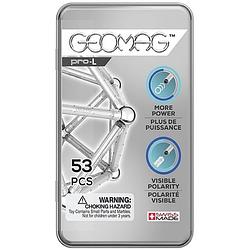 Foto van Geomag pro-l pocket set 53-delig zilver