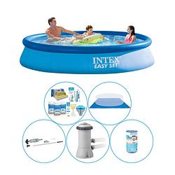 Foto van Intex easy set rond 366x76 cm - 6-delig - zwembad inclusief accessoires