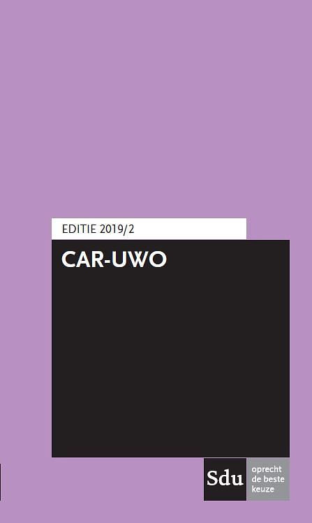 Foto van Car-uwo editie 2019/2 - paperback (9789012404952)