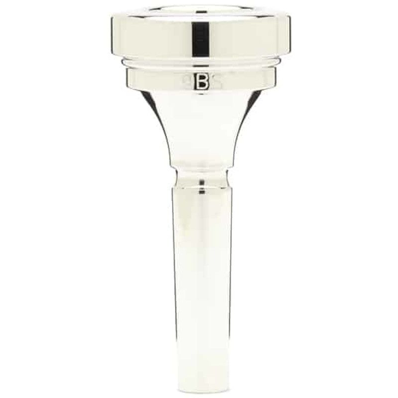 Foto van Denis wick 58809bs classic trombone mouthpiece silver plated mondstuk voor trombone en alttrombone