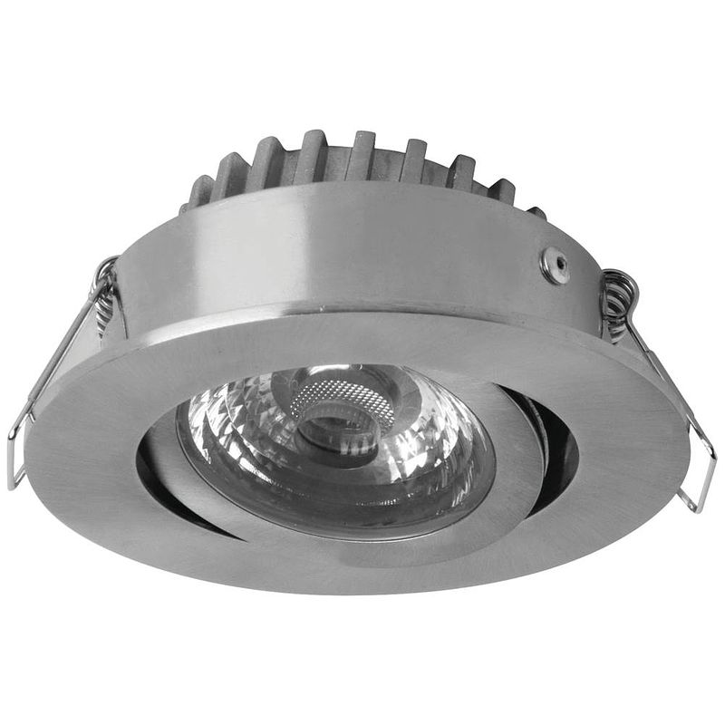 Foto van Megaman mm76733 rico led-inbouwlamp led 9 w nikkel