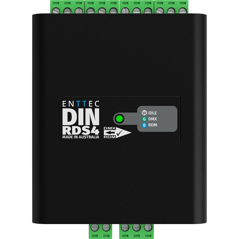 Foto van Enttec din rds4 dmx/rdm splitter