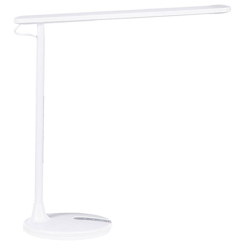 Foto van Beliani draco - bureaulamp-wit-aluminium