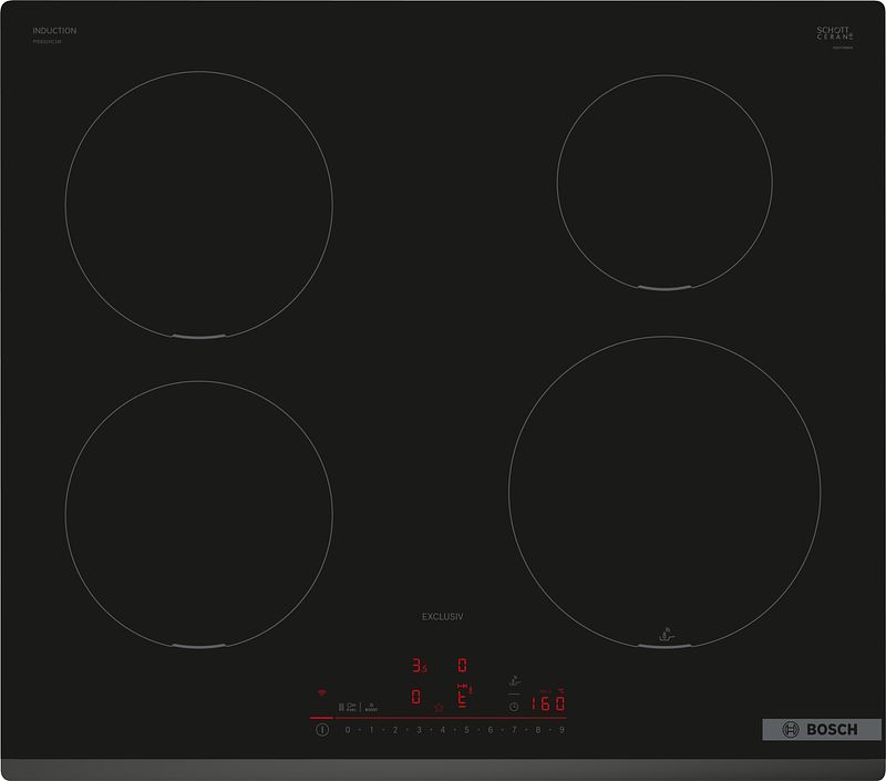 Foto van Bosch pie631hc1m inductie inbouwkookplaat zwart