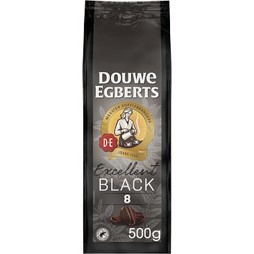 Foto van Douwe egberts excellent black koffiebonen 500g bij jumbo